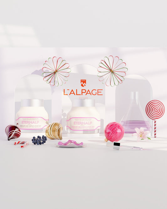 Set ou Coffret Cadeau DUO Crème Anti-Age Liftant Jour & Crème Anti-Age Liftant Nuit Eternalp 4060m