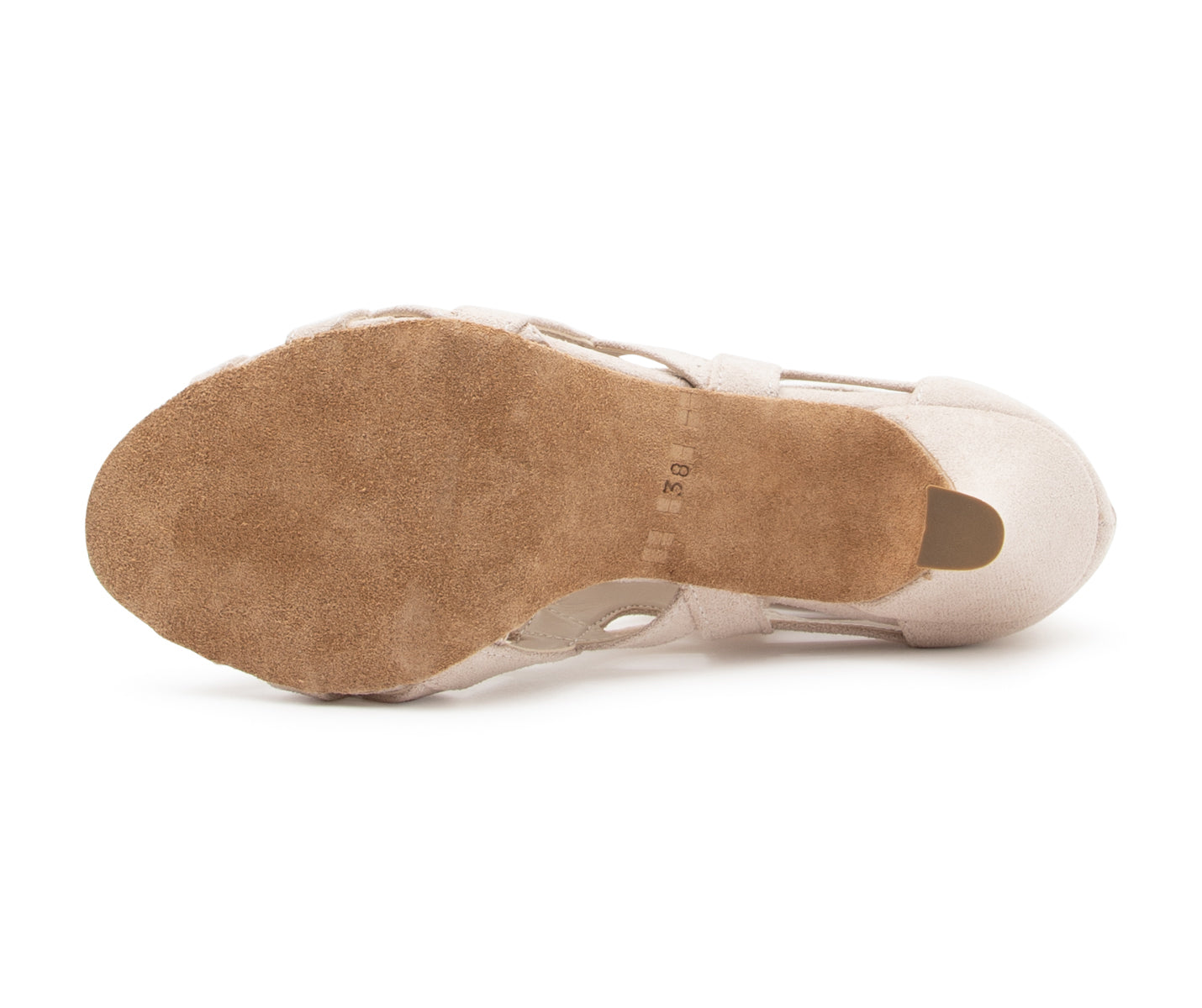 Magnet Core Tanzschuhe in Beige Wildleder