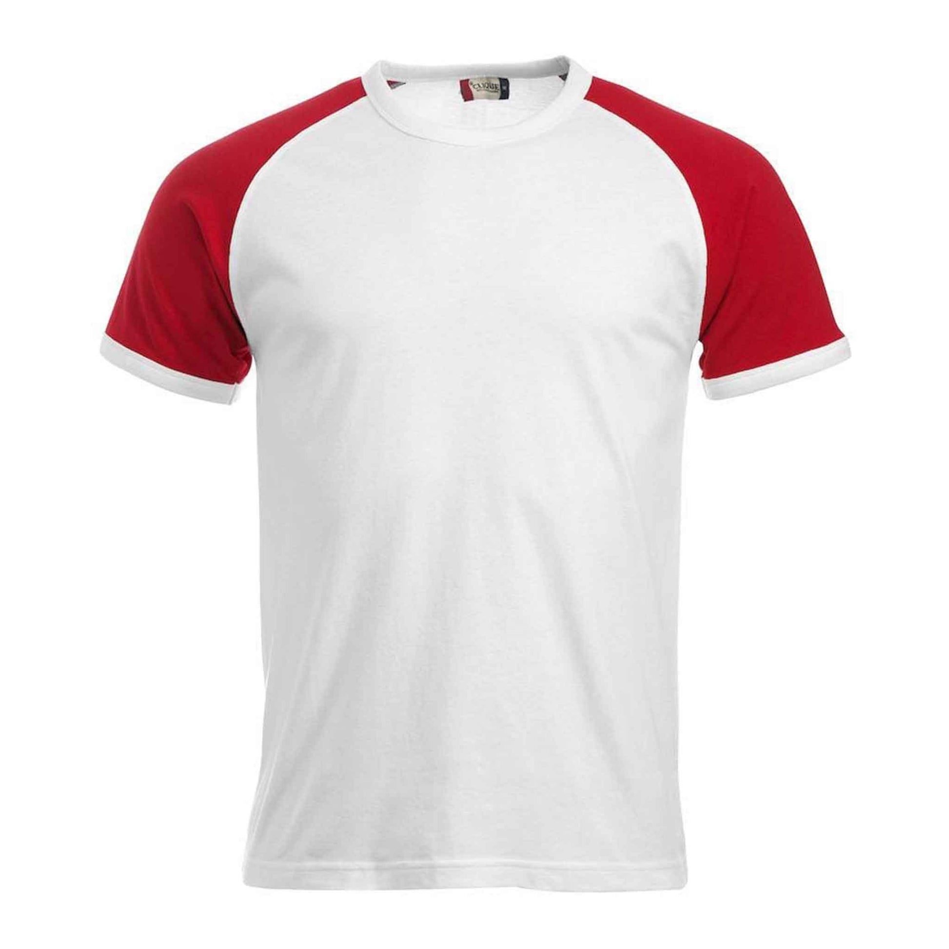 CLIQUE  Unisex T-Shirt Raglanärmel in Kontrastfarbe