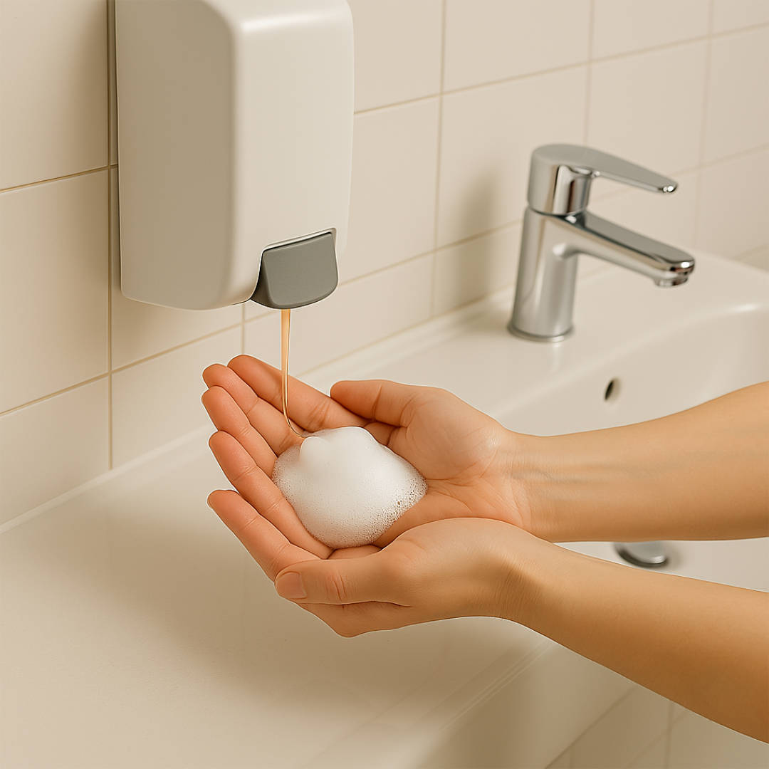 Duschbad, 5 Liter, pfirsich