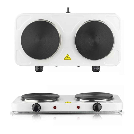EHD1000-Doppelkochplatte Doppelkochfeld Herdplatte 2 x 1000Watt &nbsp;Kochplatte Camping Tragbar Kochplatte