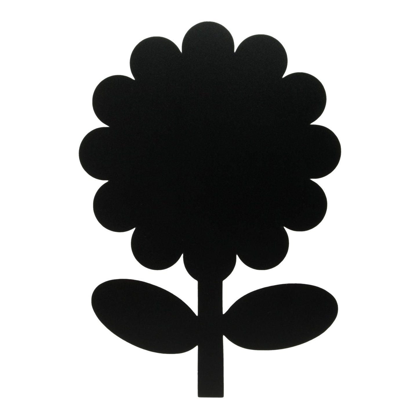 Securit® Wandkreidetafel Silhouette Blume, 28x43cm
