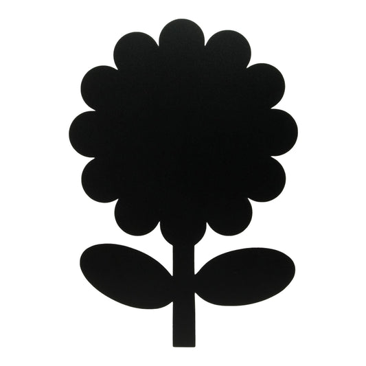 Securit® Wandkreidetafel Silhouette Blume, 28x43cm