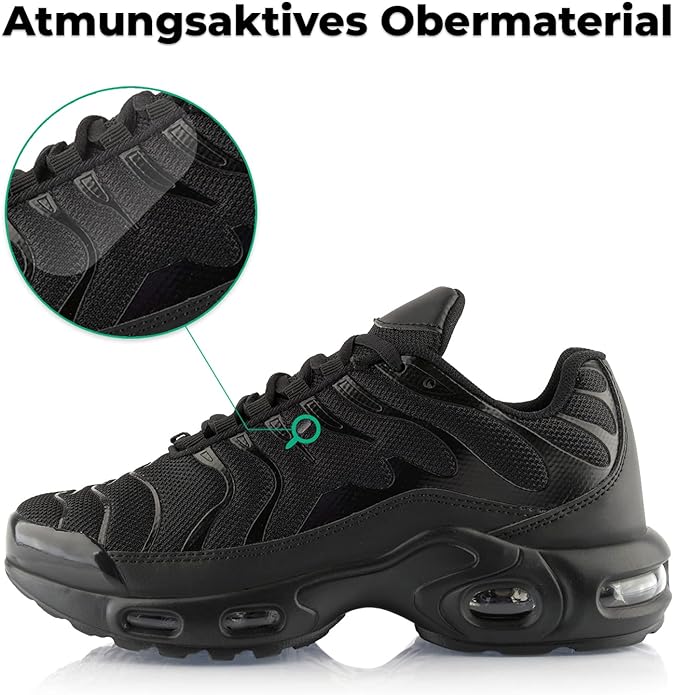 Fusskleidung® Damen Herren Sportschuhe Dämpfung Sneaker leichte Laufschuhe schweiz