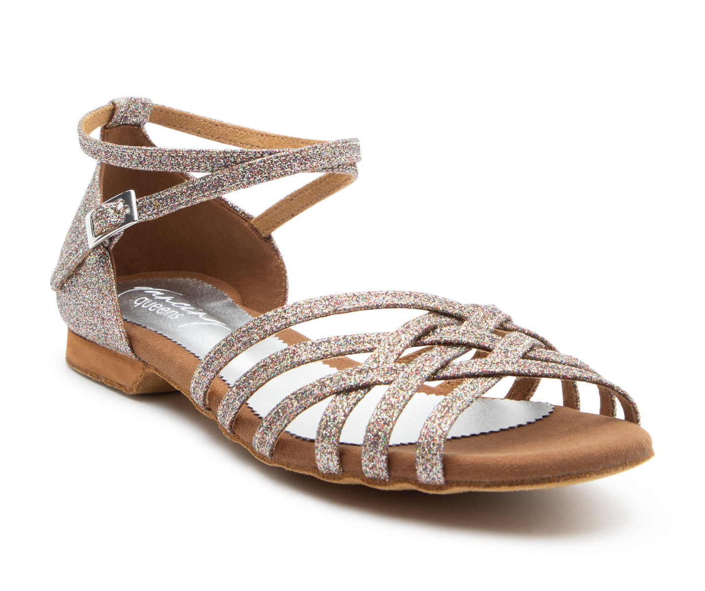 Joy Tanzschuhe in Multiglitter Mikrofaser