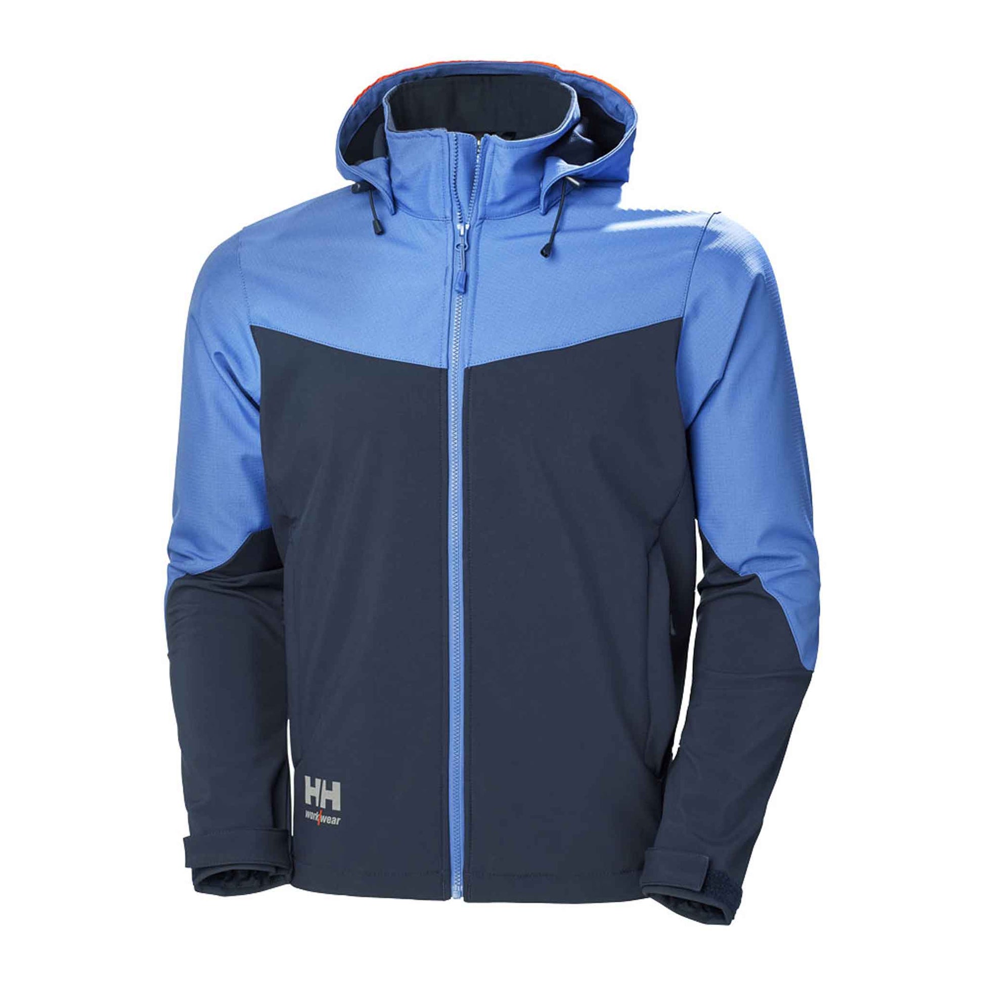 Helly Hansen Softshelljacke 74290 Softshelljacke mit abnehmbarer Kapuze marine blau