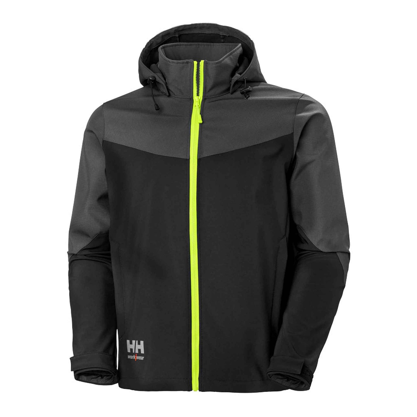 Helly Hansen Softshelljacke 74290 Softshelljacke mit abnehmbarer Kapuze anthrazit