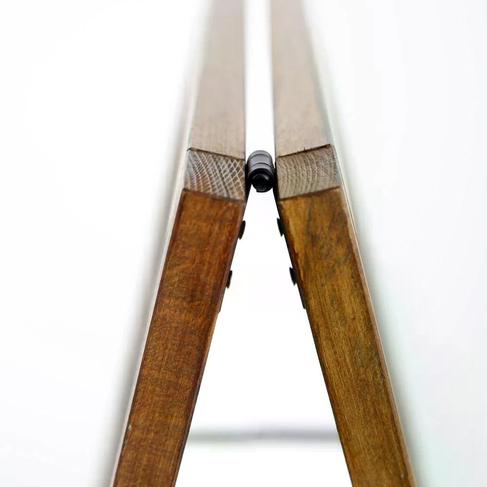 Holz Kundenstopper 145x67cm, Magnetisch, Dunkelbraun, Outdoor