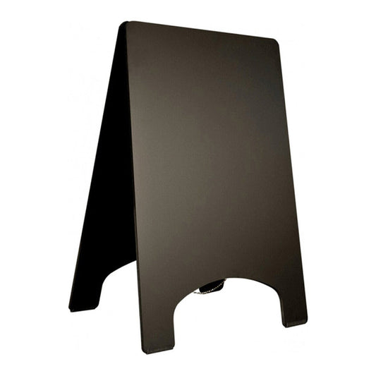 Holz Kundenstopper 90x60cm, Schwarz, Outdoor