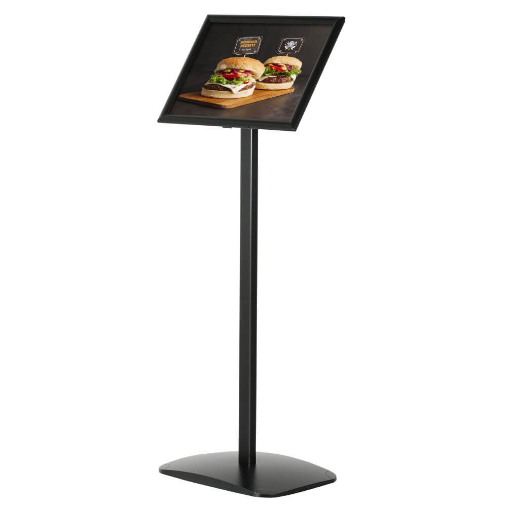 Infoständer "Deco", DIN A3, Schwarz