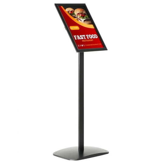 Infoständer "Deco", DIN A3, Schwarz