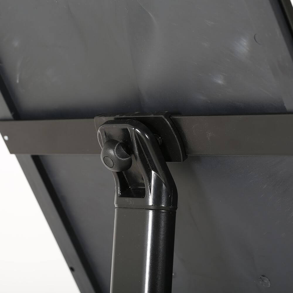 Infoständer "Deco", DIN A3, Schwarz