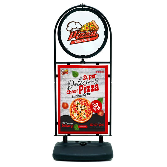 Kundenstopper "Swing Rotator", Outdoor