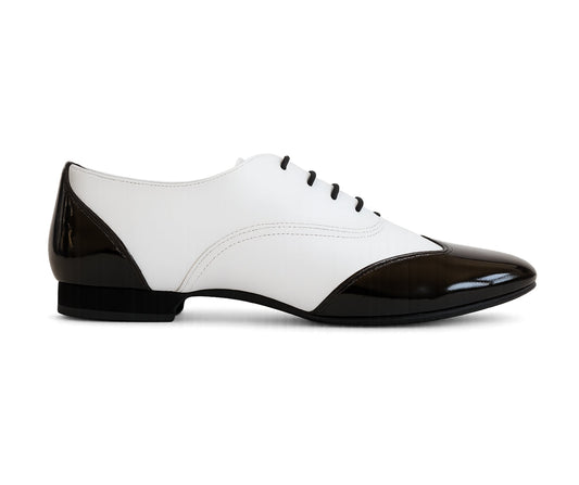 Flow Tanzschuhe in Schwarz & Weiss Lack