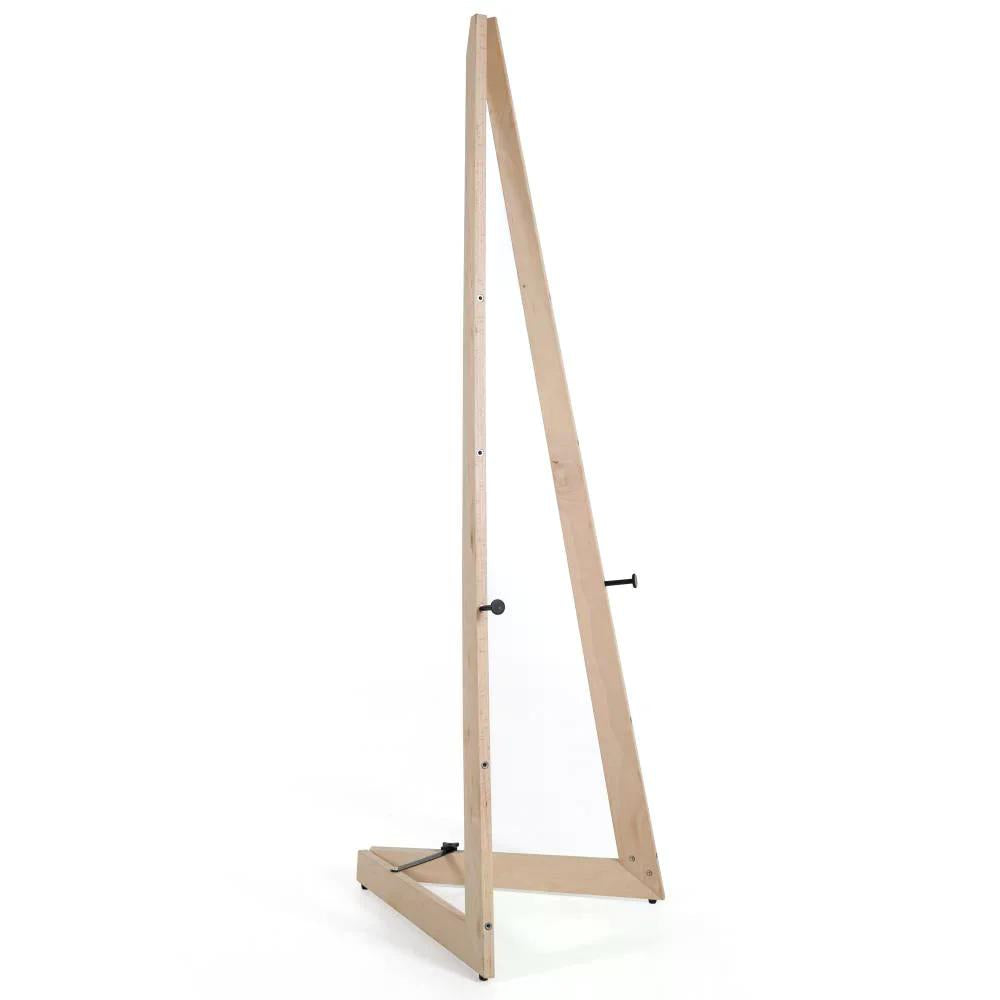 Mobile Staffelei Holz aus Buchenholz, 150cm, Natur