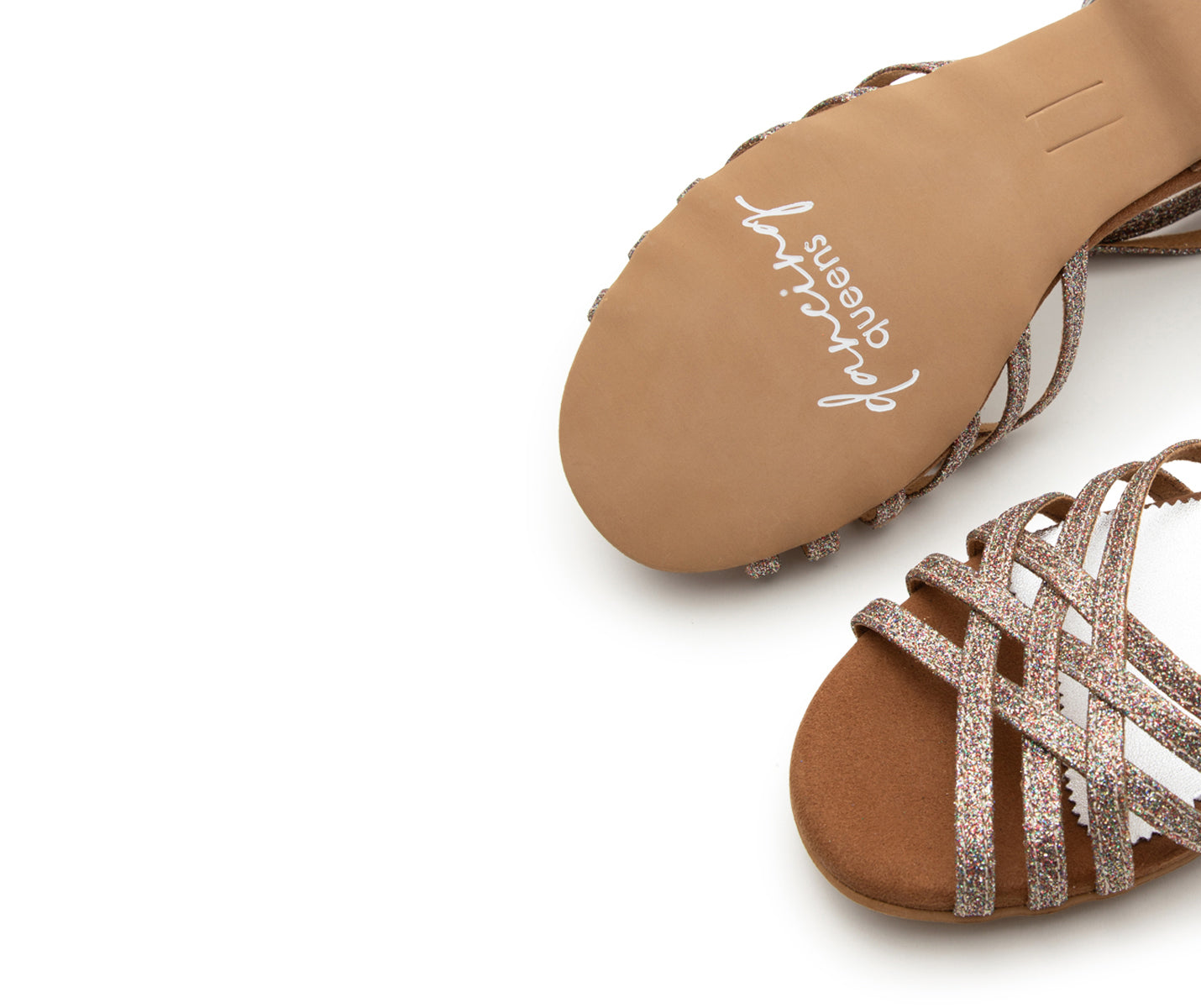 Joy Tanzschuhe in Multiglitter Mikrofaser