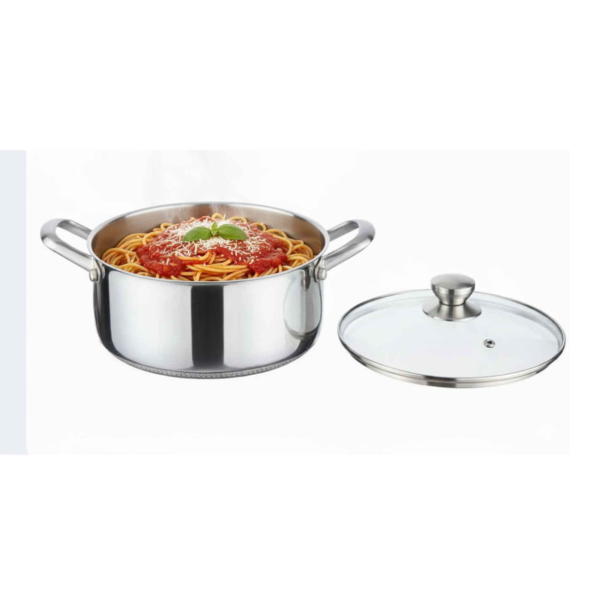 PNCS01-Kochtopfset 20-24-28CM 6 tlg Topf Induktion Set Edelstahl Wabenstruktur  Kochtopf