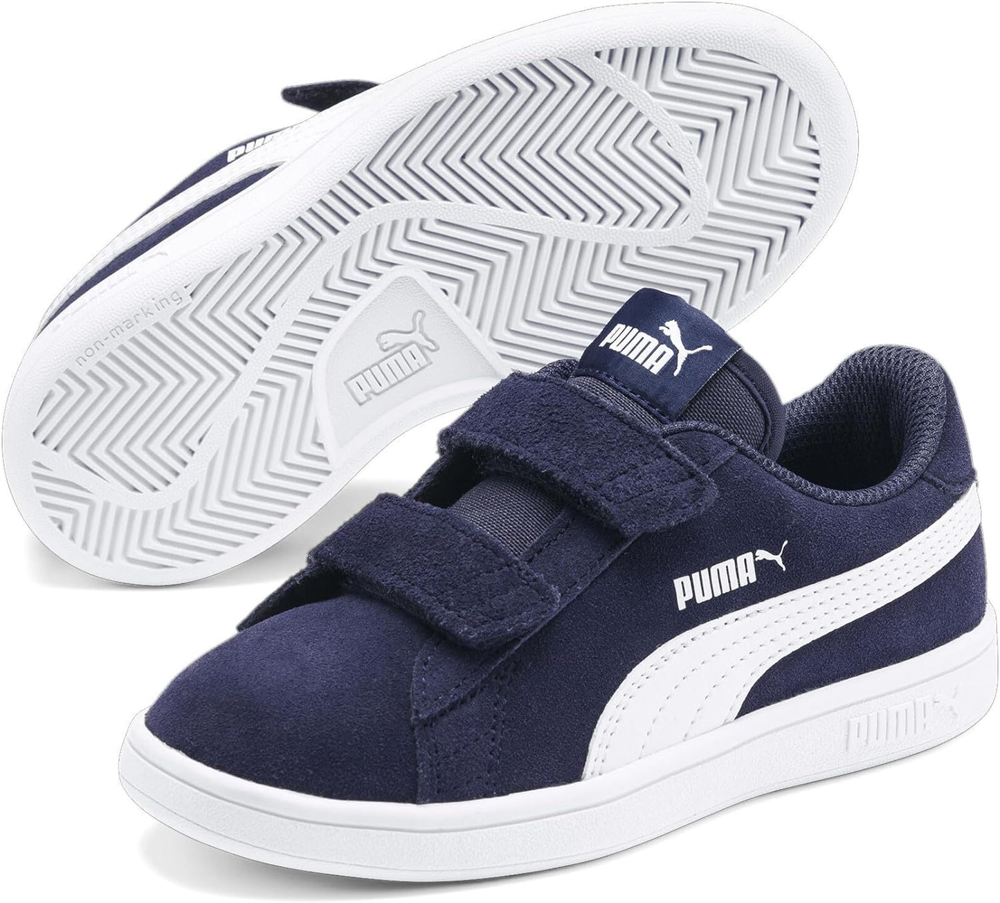 PUMA Unisex-Kinder Smash V2 Sd V Inf Sneaker100