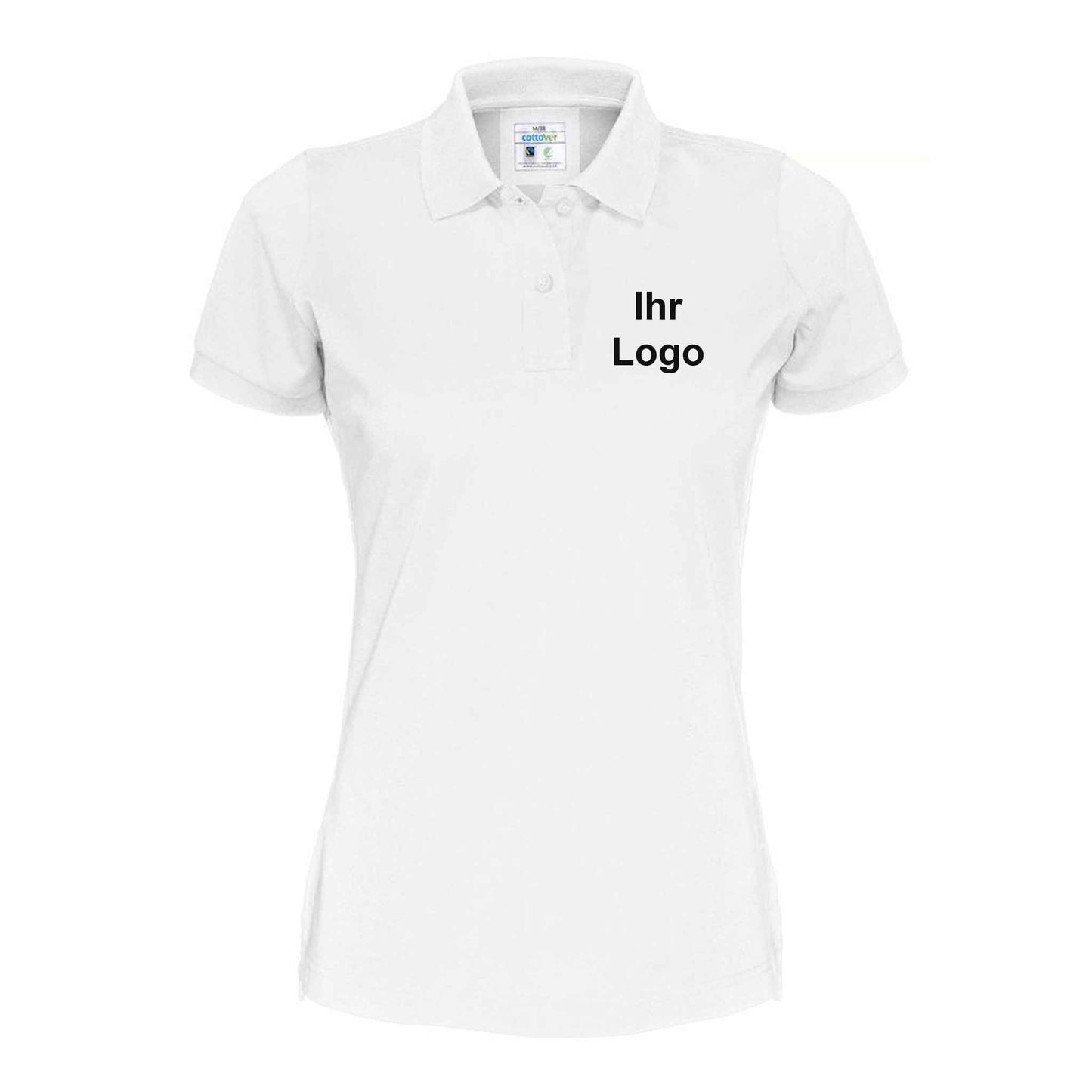 Pique SS Lady-Kurzarm-Polo für Damen aus klassischem Piqué