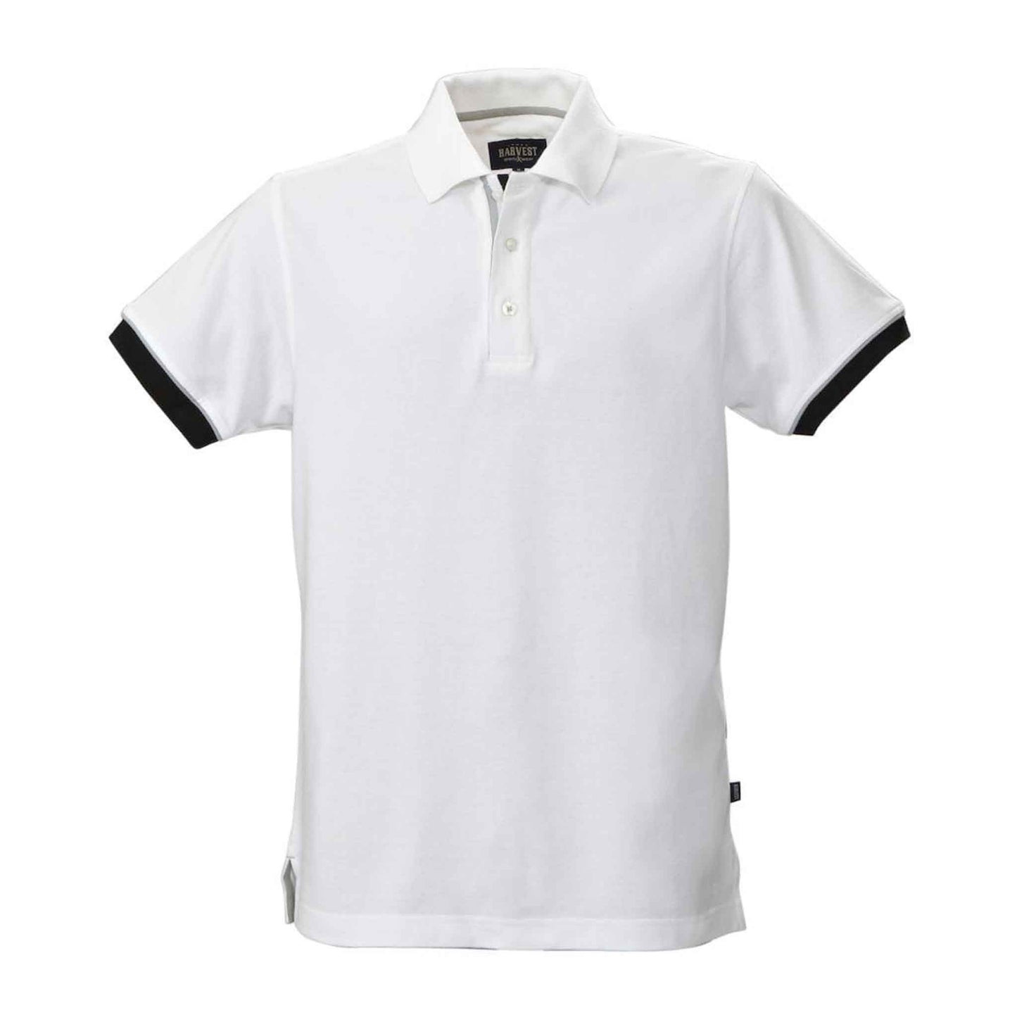 ANDERSON- Piqué-Poloshirt mit garngefärbten Kragen für Herren