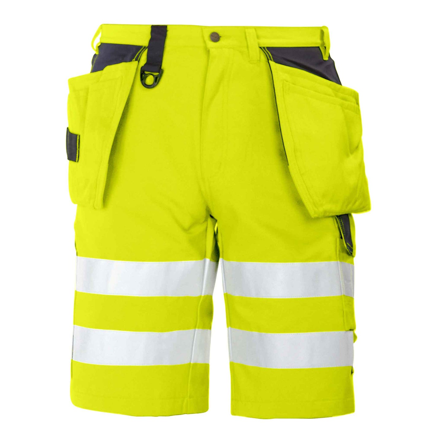 Projob Herren Arbeits-Shorts in Warnschutzfarben