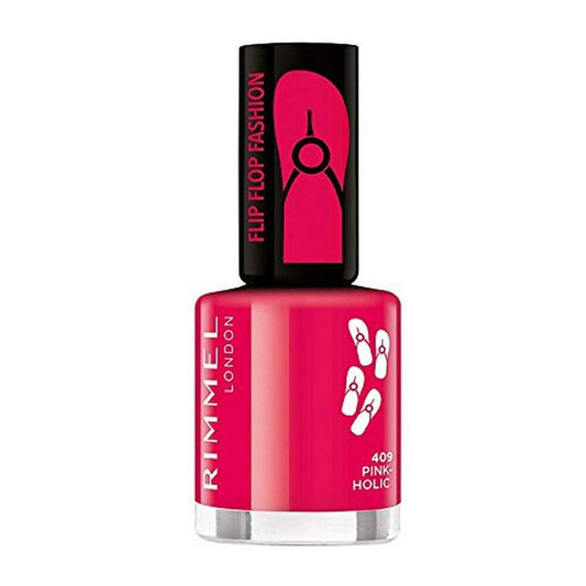 Rimmel London Super, Nagellack, 409 Pink-Holic Glanz, 8 ml (1er Pack)