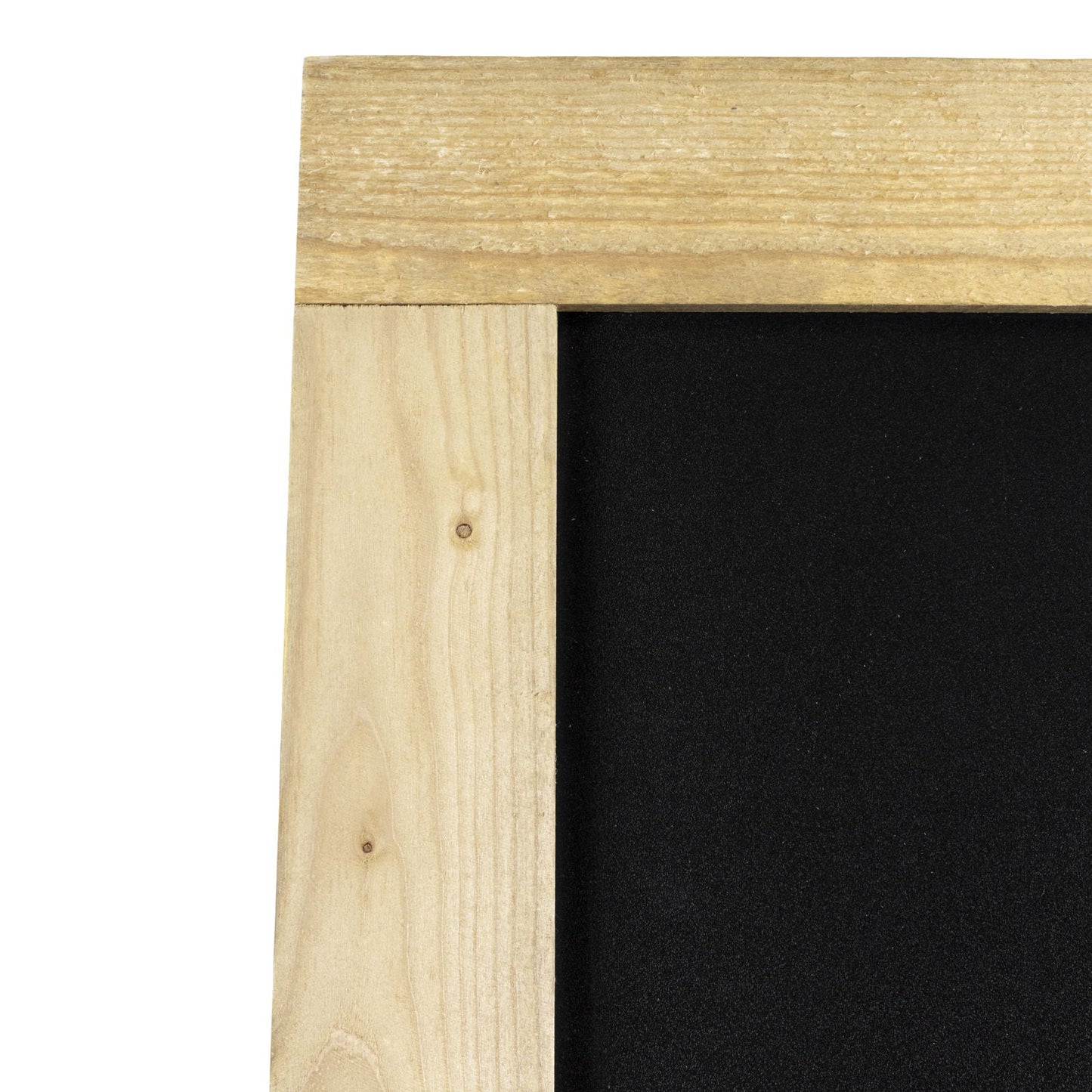 Securit® Holz Kundenstopper "Vintage", 135x75cm, Natur, Outdoor