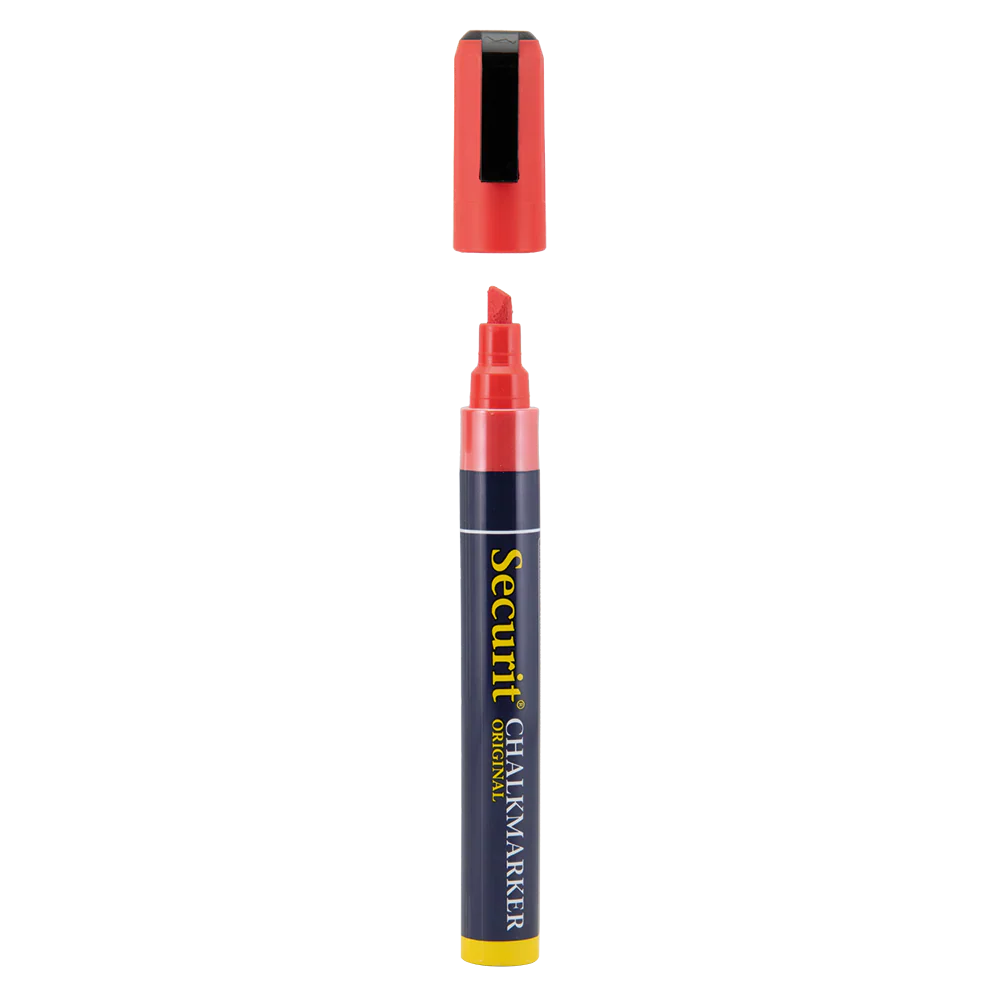 Securit® Kreidemarker 2–6 mm – Einzeln, verschiedene Farben