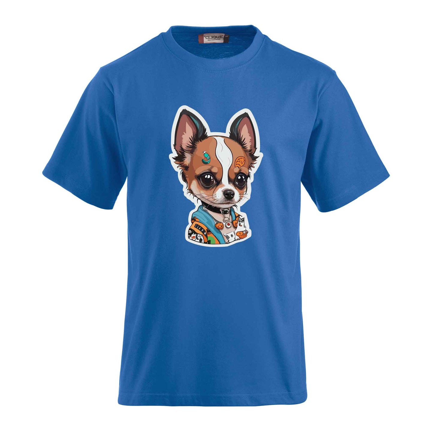 T-Shirt mit Design Nr17 – Hochwertiger Druck, kleiner Hund, ideal für Tierfreunde
