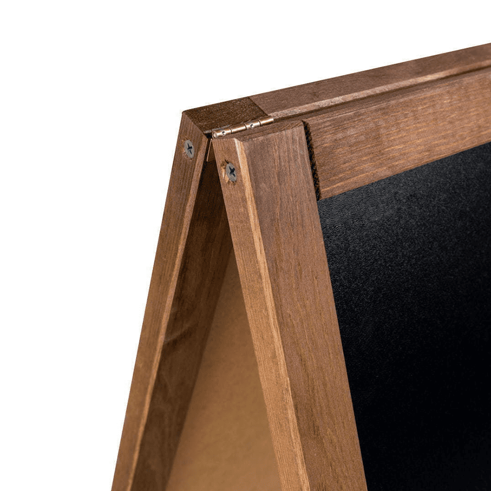 XXL Holz Kundenstopper "ColorFrame" 160x72cm, Indoor
