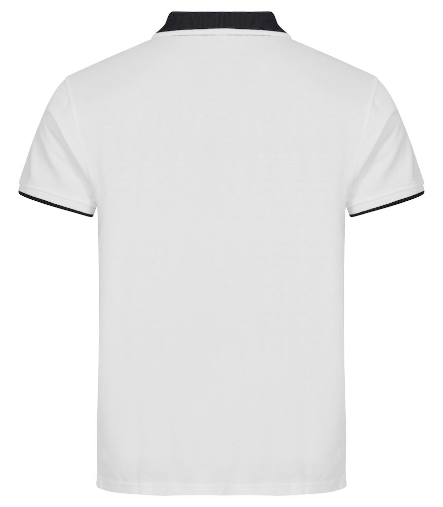 Conrad - Unisex-Poloshirt mit klaren Linien und Kontrast. Farbige Kontraststreifen5