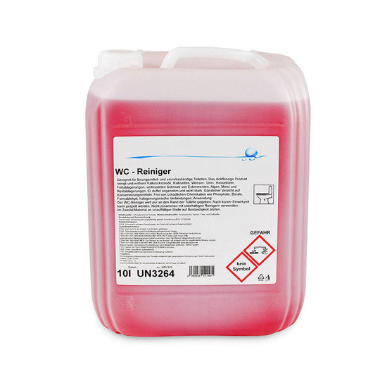 WC-Reiniger, dickflüssig, 10 Liter, pH <2, Gefahrengut UN3264i