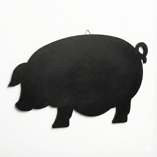 Kreidetafel "Schwein" ohne Rahmen, 92x52cm, Outdoor - Abverkauf / Einzelstücke