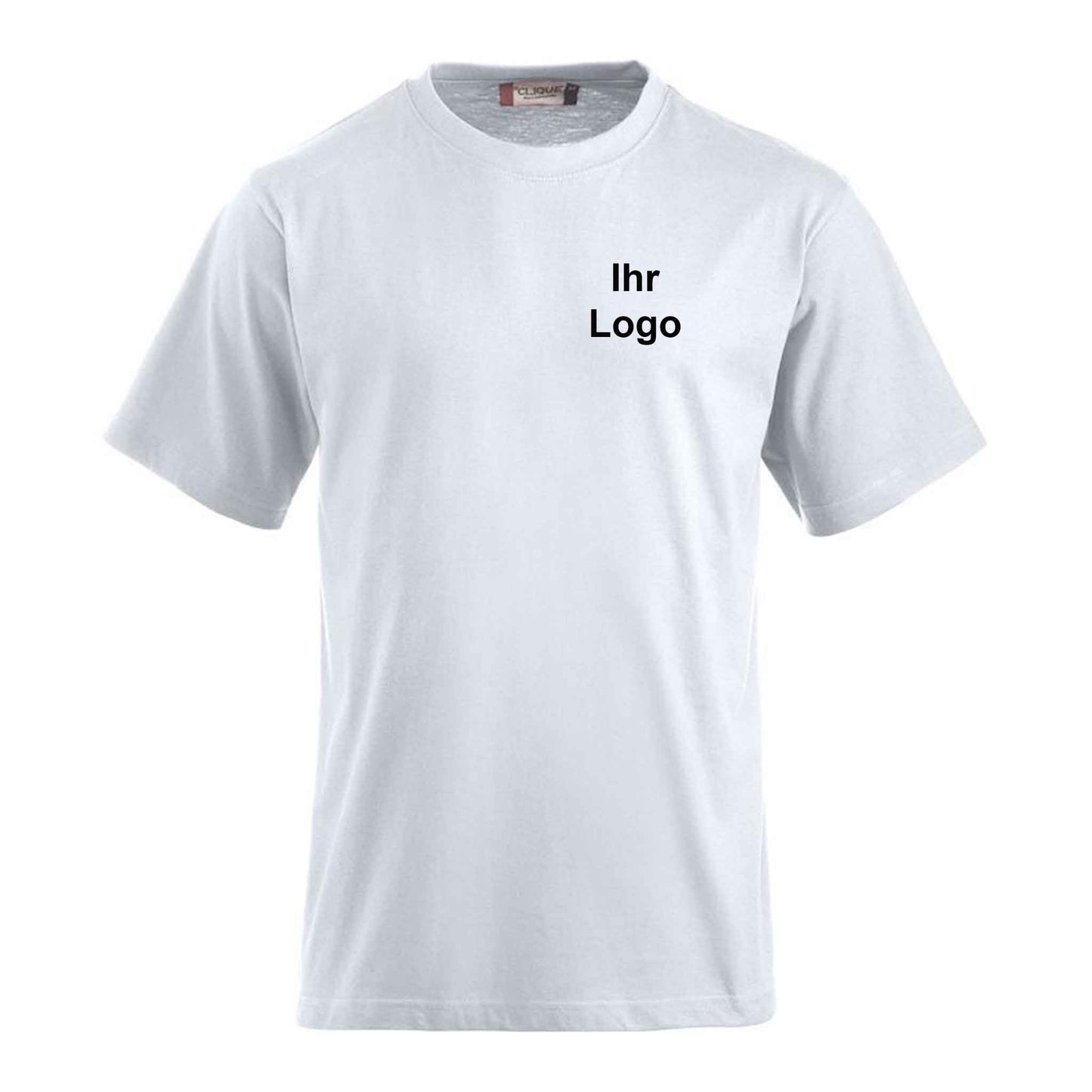 Weisse-T-Shirt-mit-Firmen-Logo-bedrucken-lassen