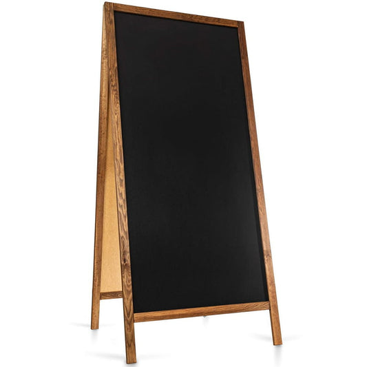 XXL Holz Kundenstopper "ColorFrame" 160x72cm, Indoor