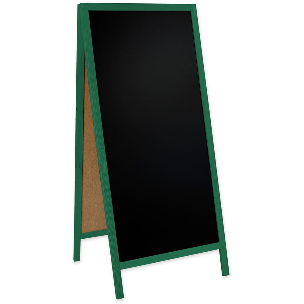 XXL Holz Kundenstopper "ColorFrame" 160x72cm, Indoor