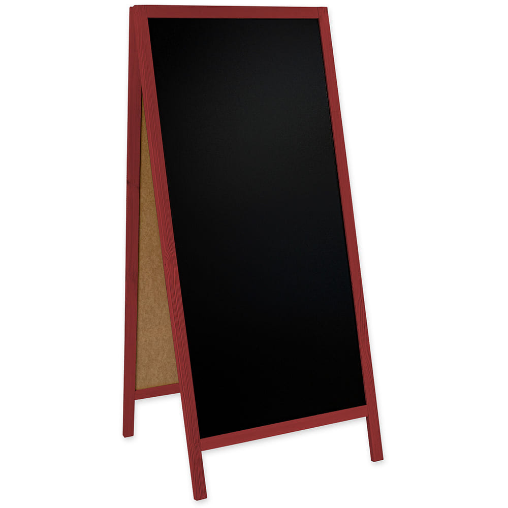 XXL Holz Kundenstopper "ColorFrame" 160x72cm, Indoor