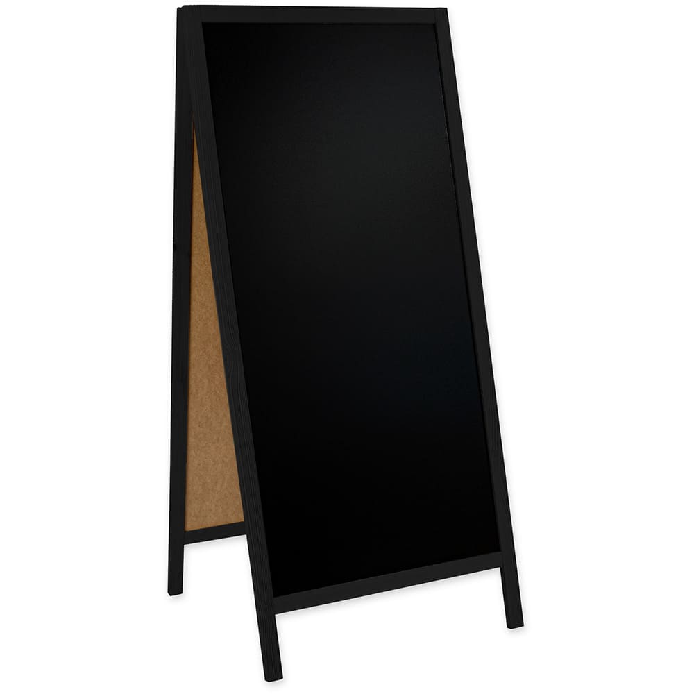 XXL Holz Kundenstopper "ColorFrame" 160x72cm, Indoor