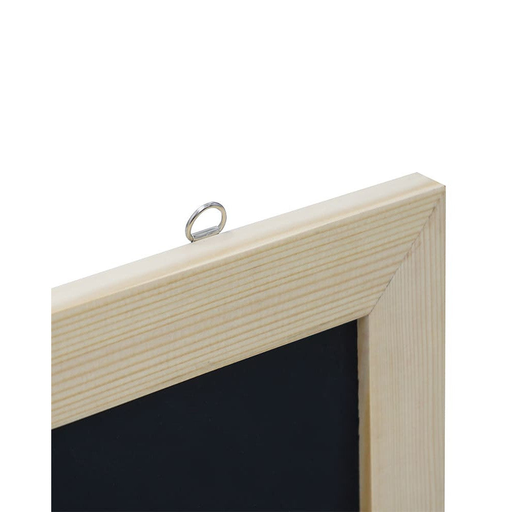 Wandkreidetafel Magnetisch mit Holzrahmen