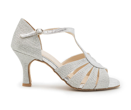 Glow Twinkle Tanzschuhe in Silber Glitter