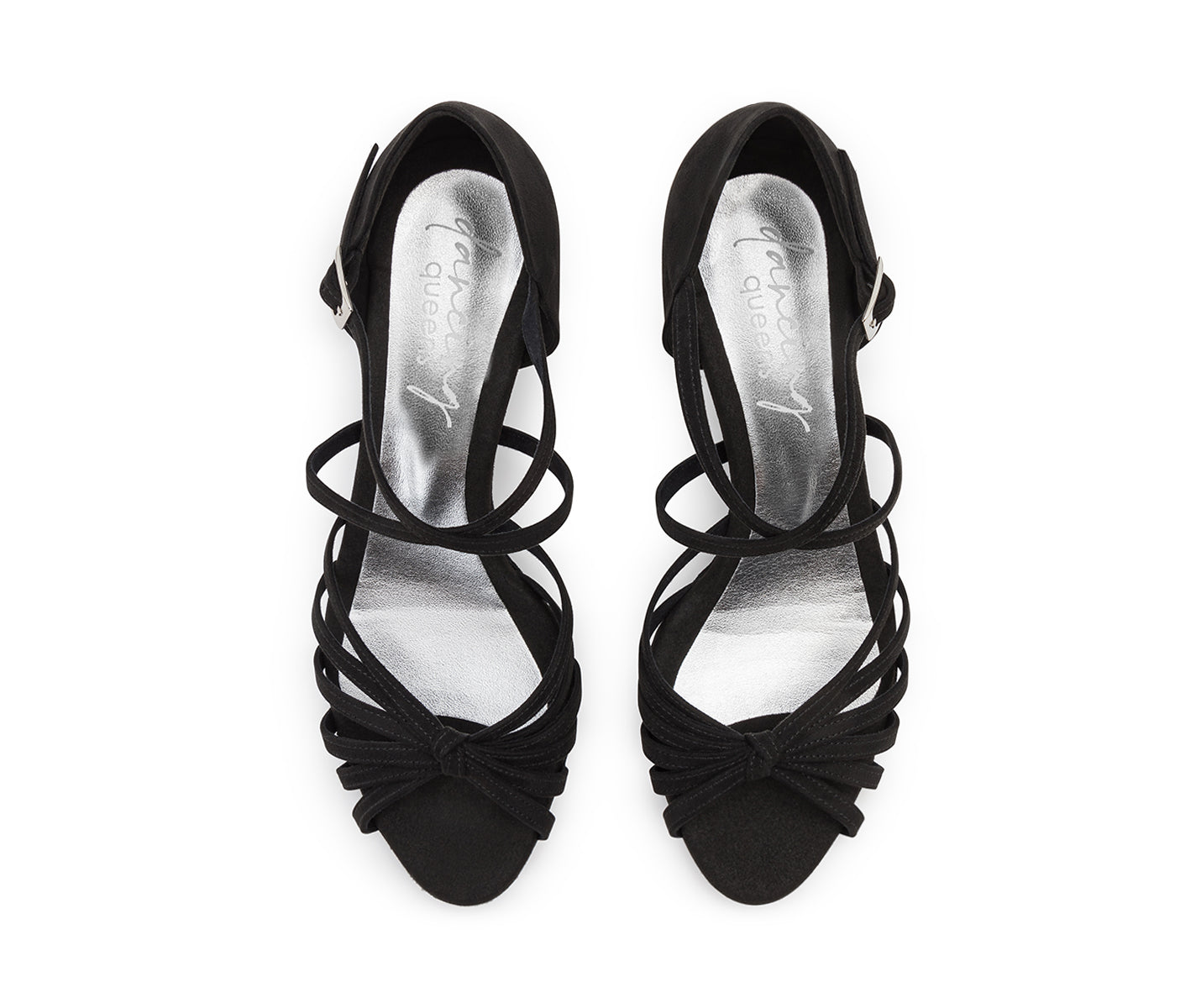 Grace Radiance Tanzschuhe in Schwarz Wildleder