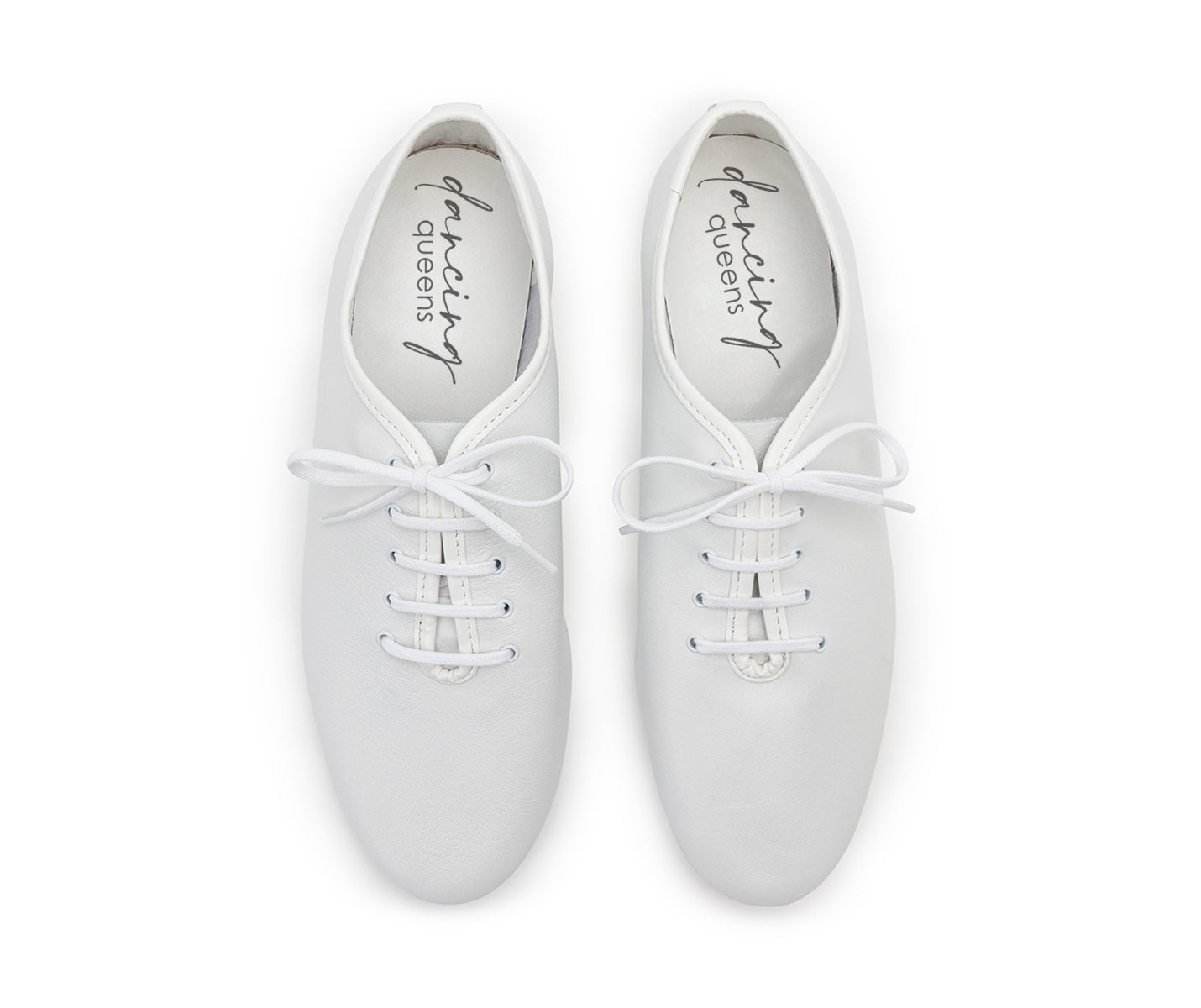 Flow Tanzschuhe in Weiss Leder