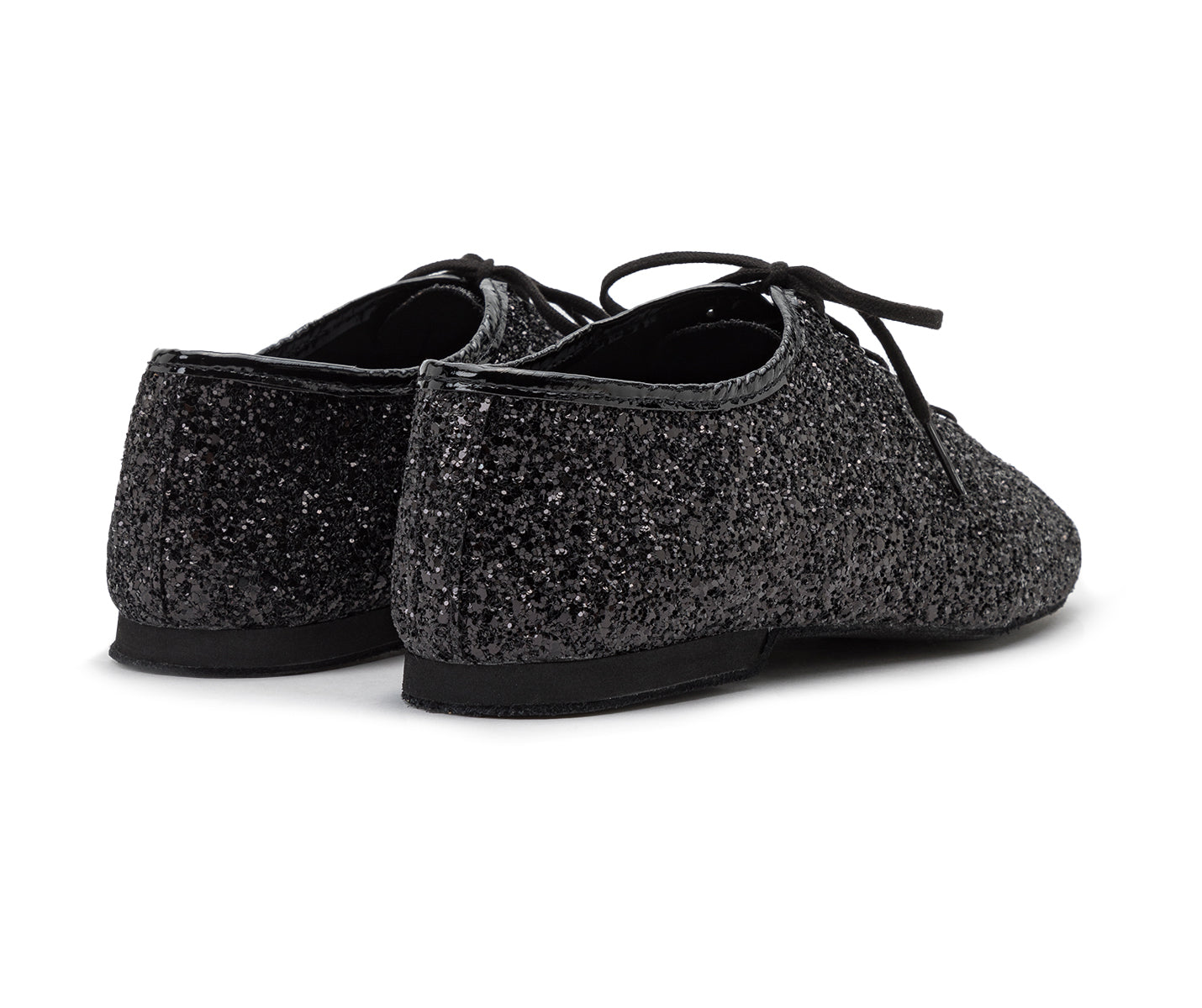 Flow Tanzschuhe in Schwarz Glitter