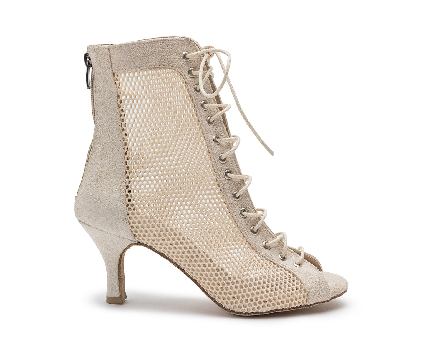 Magnet Aura Tanzschuhe in Beige Wildleder