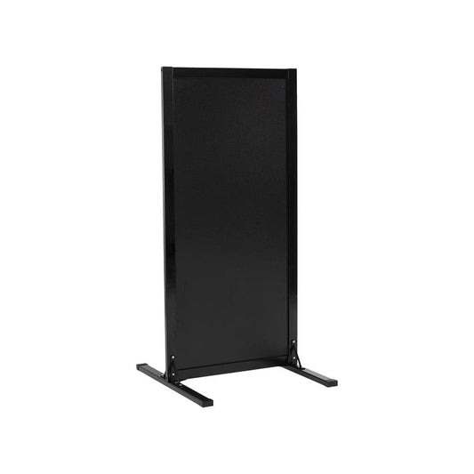 Securit® Holz Kundenstopper T-Fuss, 115x56cm, Schwarz, Outdoor