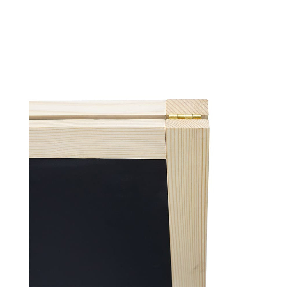 Holz Gehwegkreidetafel A1 – Magnetisch, Outdoor