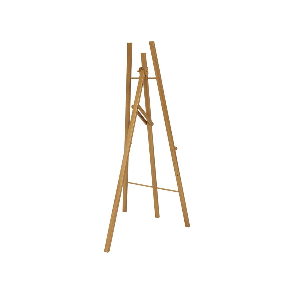 Securit® Kiefernholz Staffelei, 165cm, Teak, Outdoor