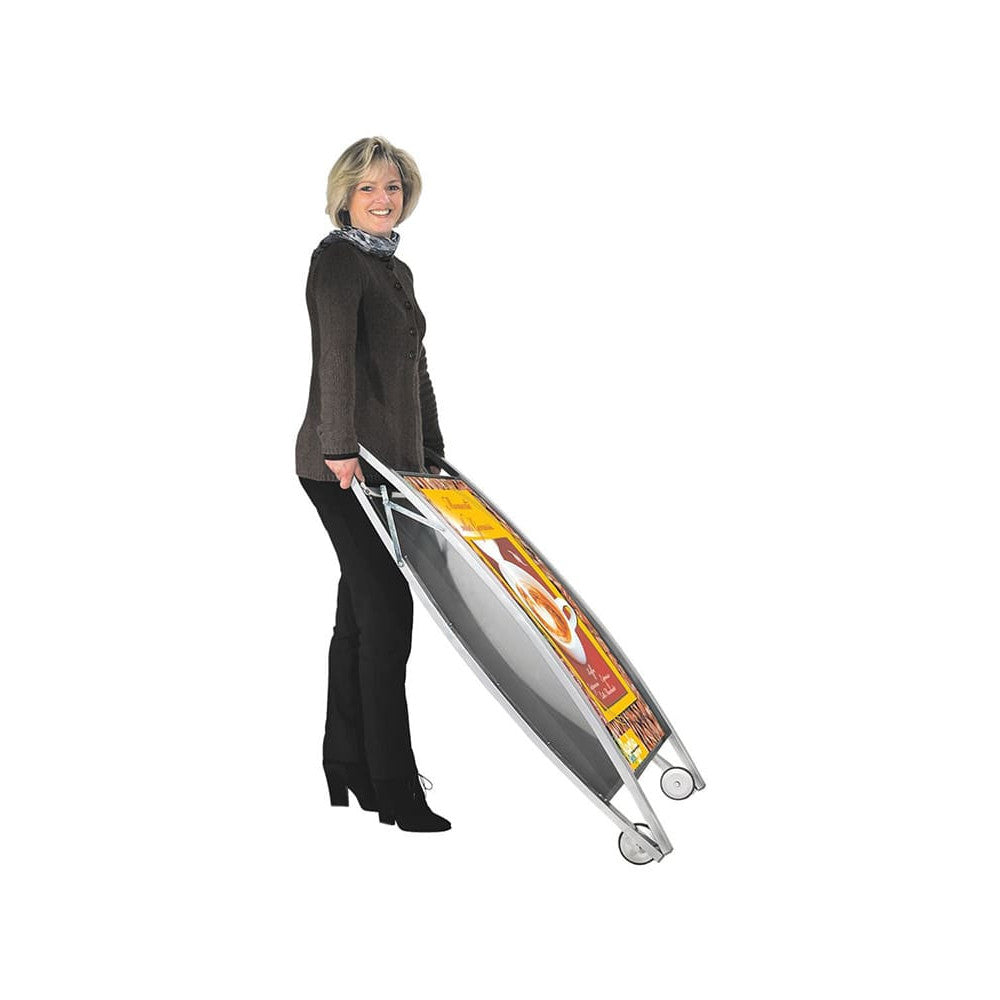 Kundenstopper Konvex DIN A1, Outdoor