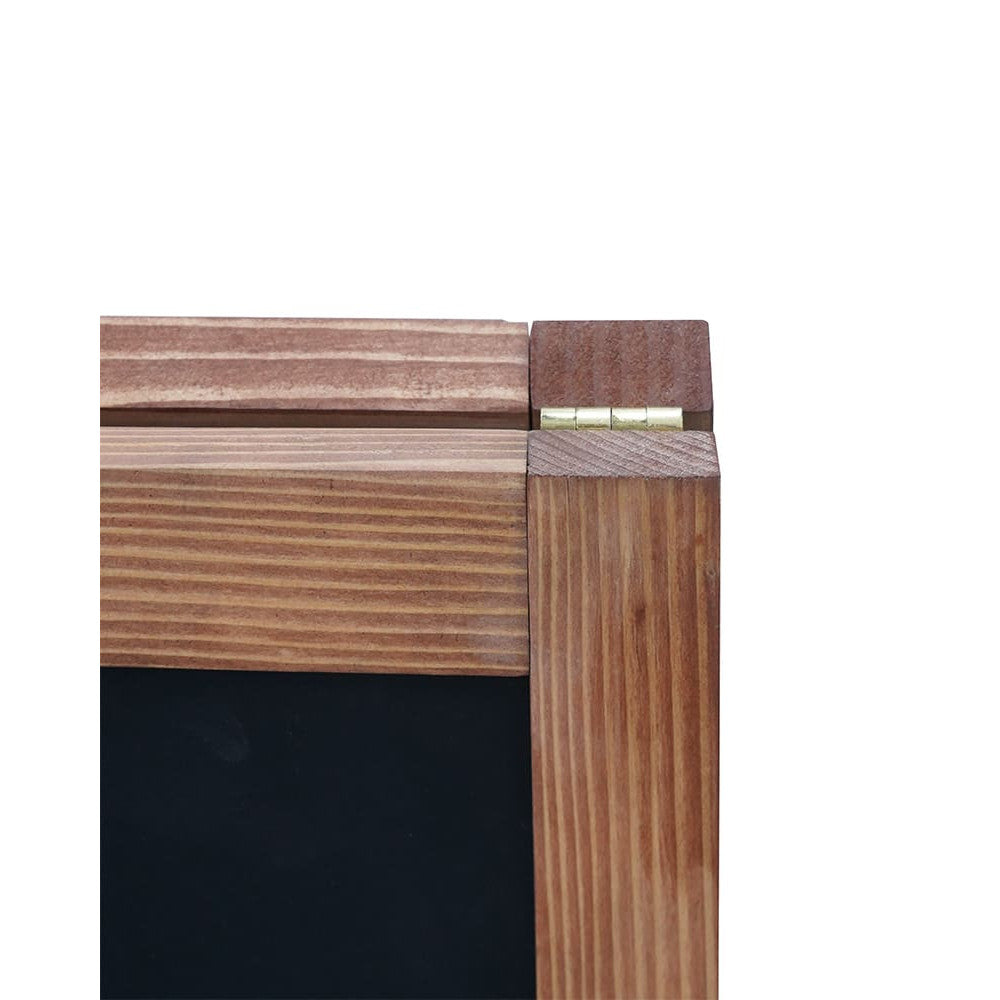 Holz Gehwegkreidetafel A1 – Magnetisch, Outdoor