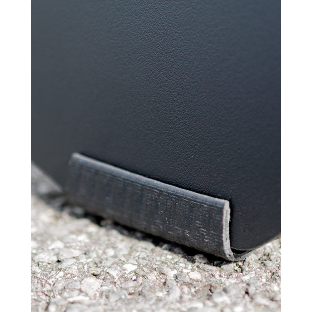 Holz Kundenstopper 90x60cm, Schwarz, Outdoor